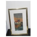 Signed Donahue Painting