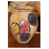 Signed Lasser Art Pottery Vase