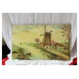 An Antique/Vintage Oil on Canvas