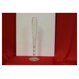 An Etched Glass Vase