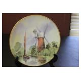 Collector's Plate - Romantic Windmills