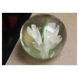 Vintage Art Glass Paperweight