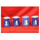 A Set of 4 Jasperware Creamer?