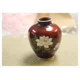 Japanese Ginbari Cloisonne Vase