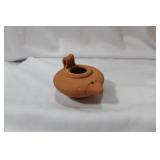 A Clay Oil Lamp
