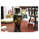 Chinese Mirror Black Decorative Vase
