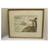 A Vintage Watercolour