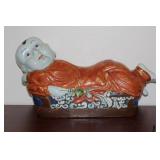 A Chinese Ceramic Pillow