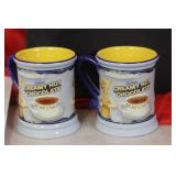 Set of 2 Warner Borthers Polar Express Mugs