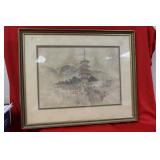 A Chinese Silk Painting