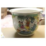 Vintage Chinese Plant Pot