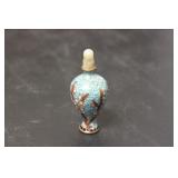 A Vintage Cloisonne Snuff Bottle - Chinese