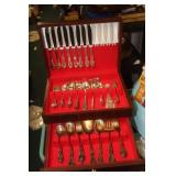 Partial Silverplate Set