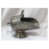 An Ornate Silverplated Container