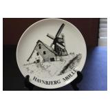 Collector's Plate - Danish Windmills - Numbered