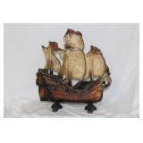 A Vintage Cast Iron Boat