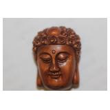 A Signed Japanese Wooden Ojimie Kwan Yin Head