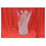 A Frost Eagle Glass Vase
