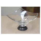 Sterling Base Glass Bowl