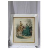 La Mode Illustree - Paris Fashion Print
