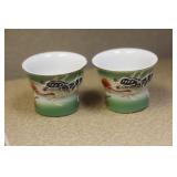 Japanese dragon saki cups