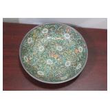 A Pewter Porcelain Plate or Bowl