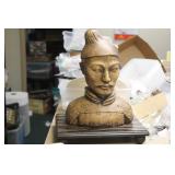 Decorative Chinese Warrior Bust