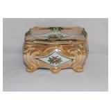 A Vintage Trinket Box with Ashtray Top