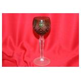 A Cut Glass Goblet