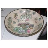 Signed Chinese Decorative Center Bowl