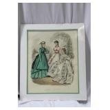 La Mode Illustree - Paris Fashion Print