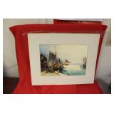 A Watercolour by Caruso