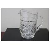 A Pressed Glass Pitcher