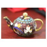 A Vintage Chinese Small Cloisonne Teapot