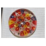 Millifiori Artglass Paperweight