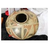 A Mata Ortiz or Native American Pottery Vase