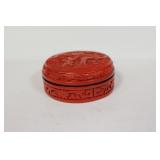 A Chinese Cinnabar Style Box