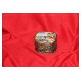 A Vintage Chinese Ceramic Top Trinket Box