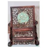 Antique Chinese 19th Century Jade Screen