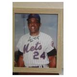 Signed Willi Mays Photograph