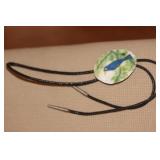 Signed Bennett Navajo Bolo Tie