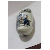 A Vintage Delft Clog Ashtray