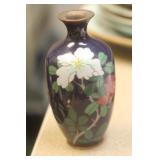 Antique Small Japanese Cloisonne Vase