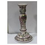 A Single Chinese Ceramic Candlestick