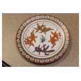 Vintage Chinese Fish Bread Plate