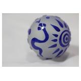 An Unsigned Fellerman and Raabe Glass Ball