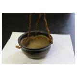 A Hanging Pottery Flower Pot