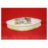 A Vintage Porcelain Trinket Box