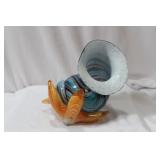 An Artglass Conch Shell