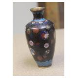 Antique Japanese Cloisonne Small Vase